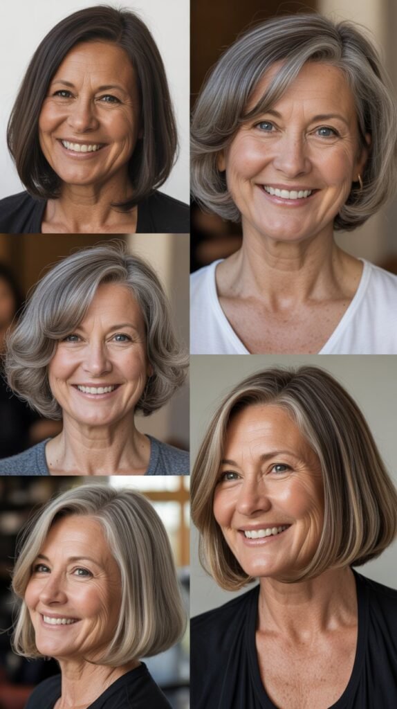 Angled Bob with Longer Front