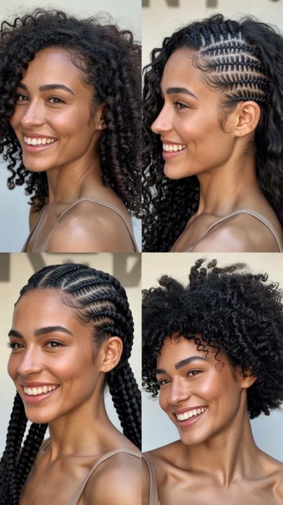  Two-Row Side Part Design