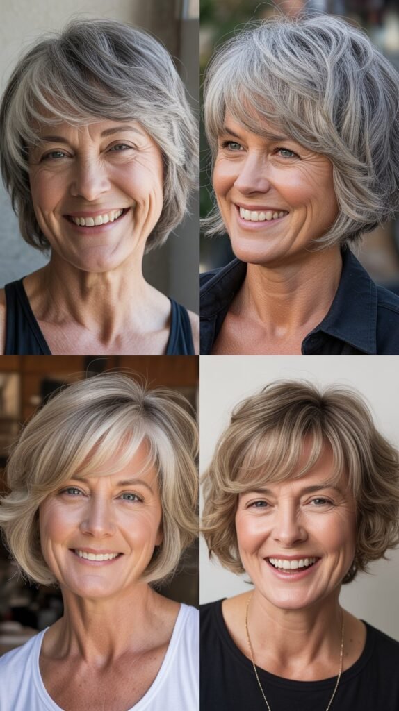 Shaggy Bob with Choppy Ends