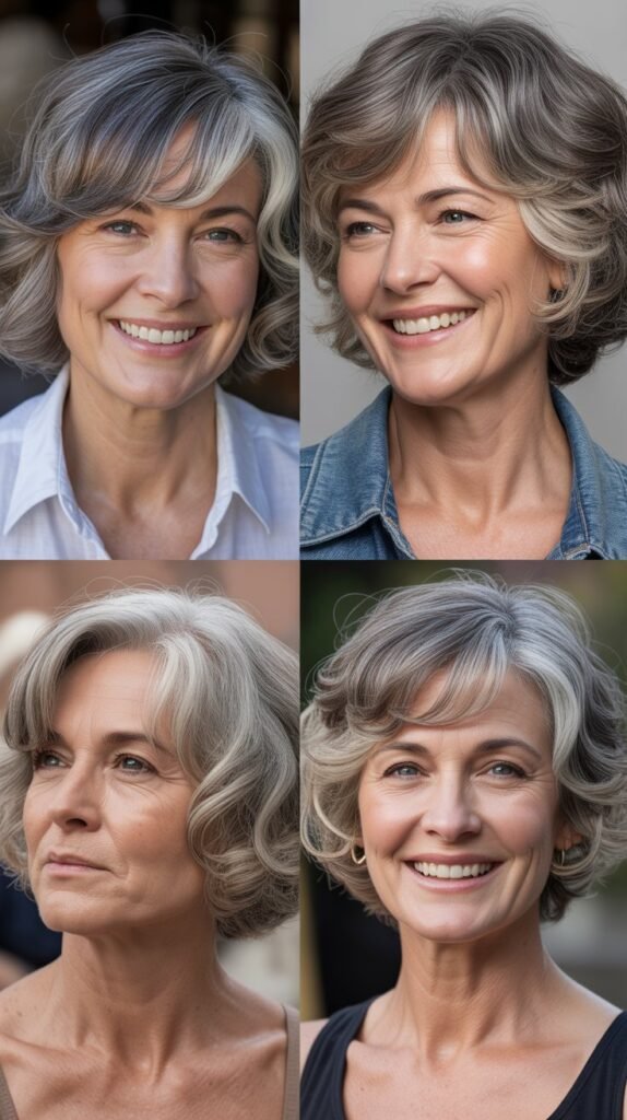 Tousled Bob with Lived-In Look