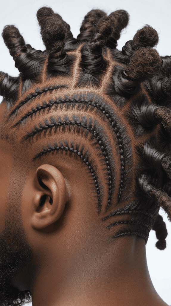 High-Top Cornrow Designs
