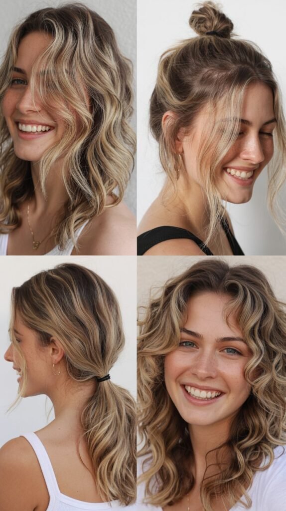 Buttery Blonde Babylights with Root Smudge