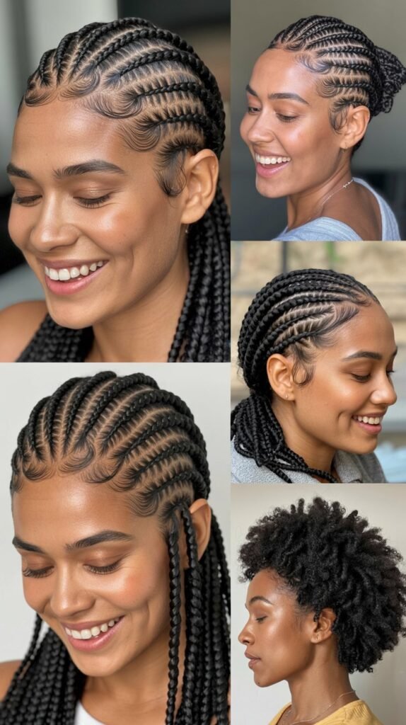 Two-Layer Cornrows