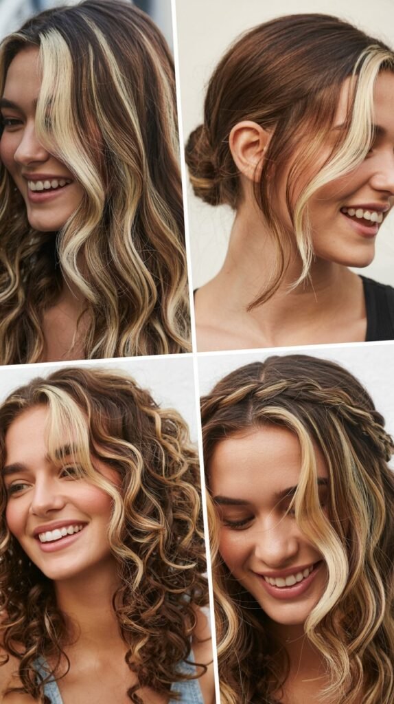 Bright Blonde Peekaboo Highlights