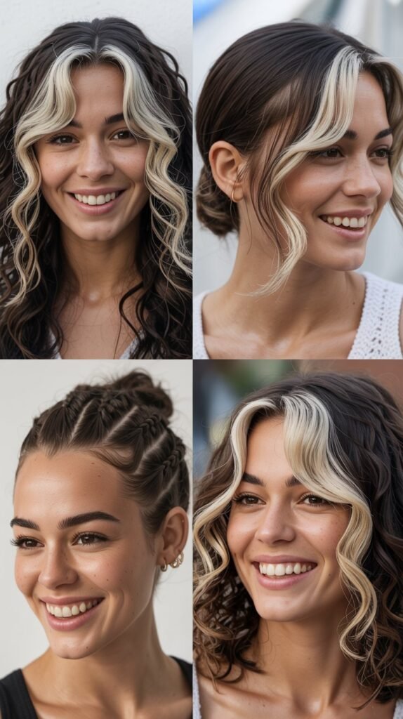 Platinum Blonde Peekaboo with Hidden Dimension