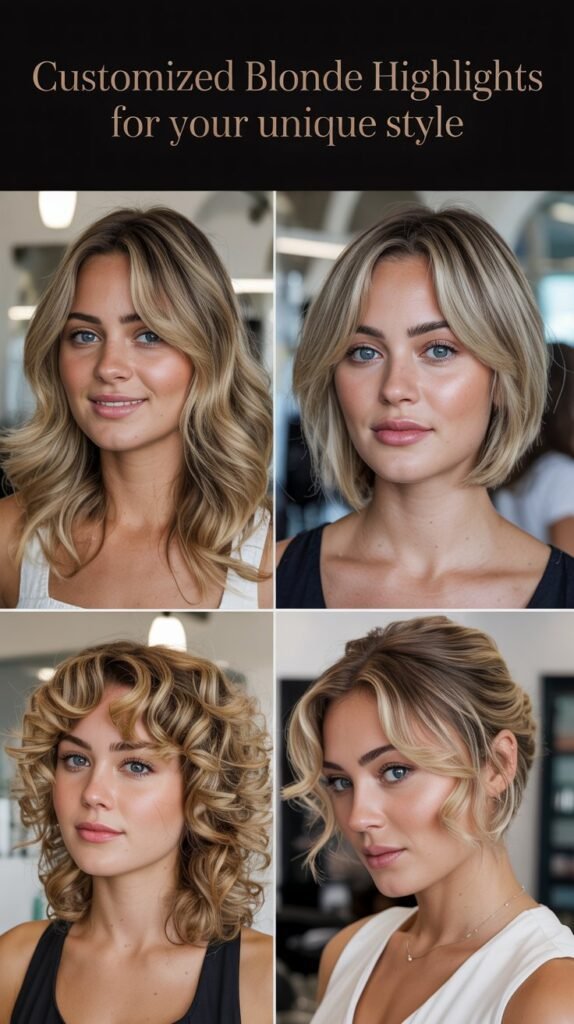Customized Blonde Highlights for Your Unique Style