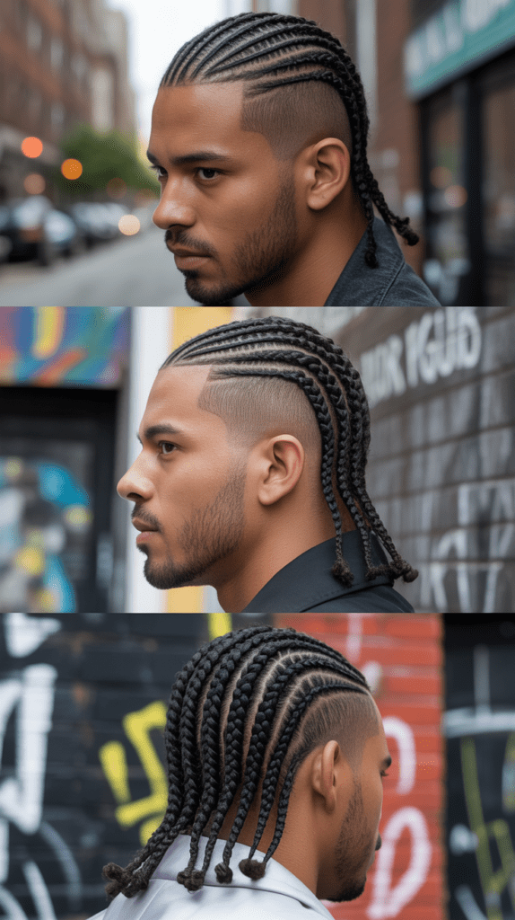  Mohawk Cornrow Style