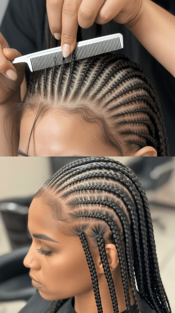 Feed-In Cornrows