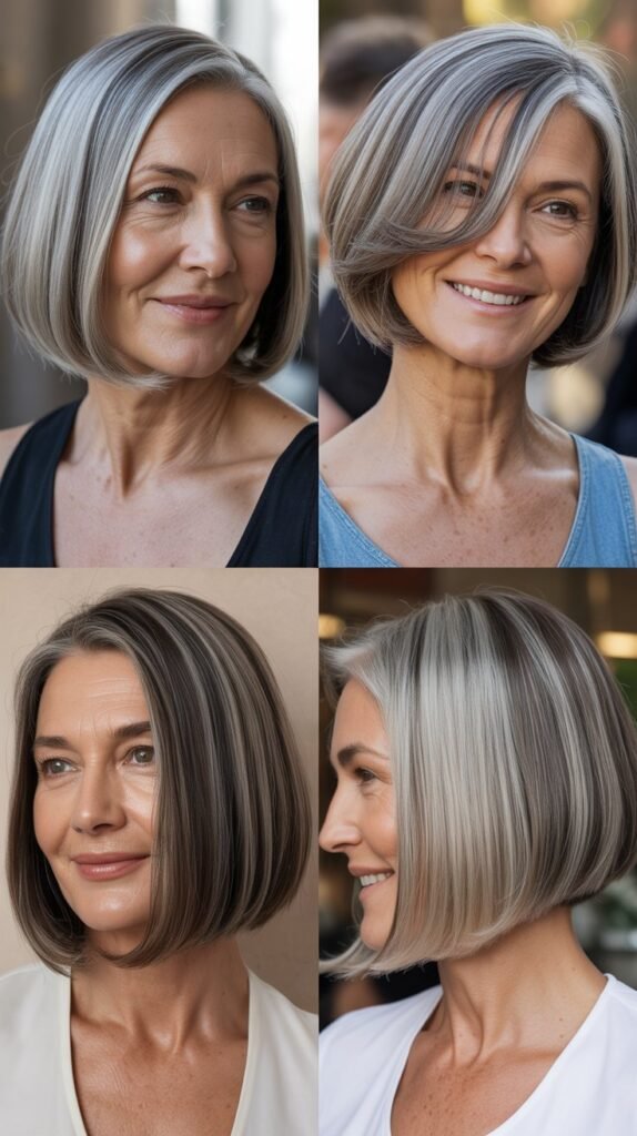 Sleek Straight Bob