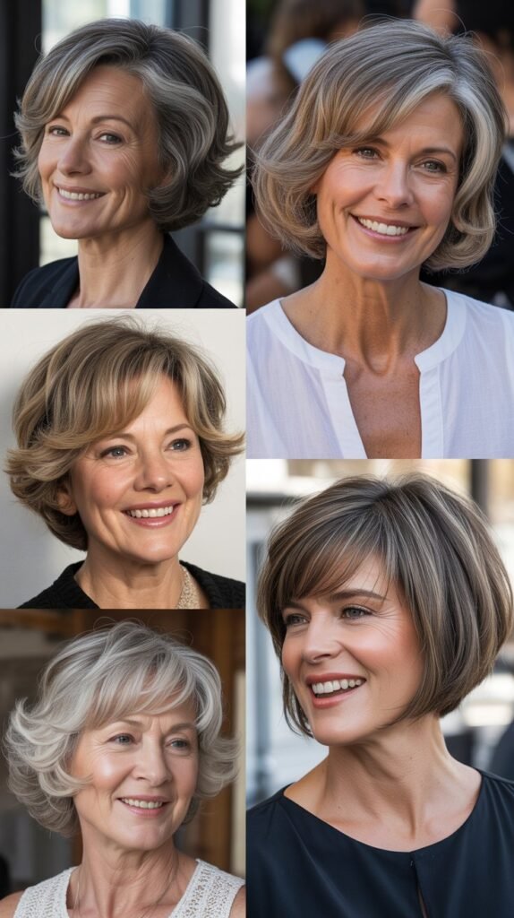 Textured Bob with Piecey Ends