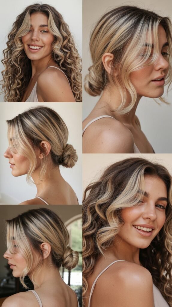 Pearl Blonde Highlights for Elegance