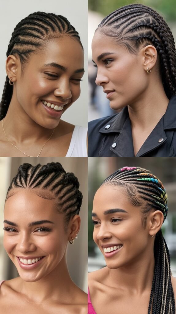 Diagonal Cornrows