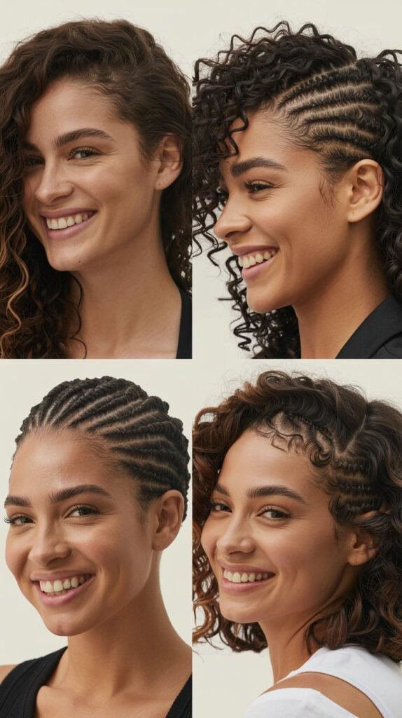 Side Swept Zigzag with Fade