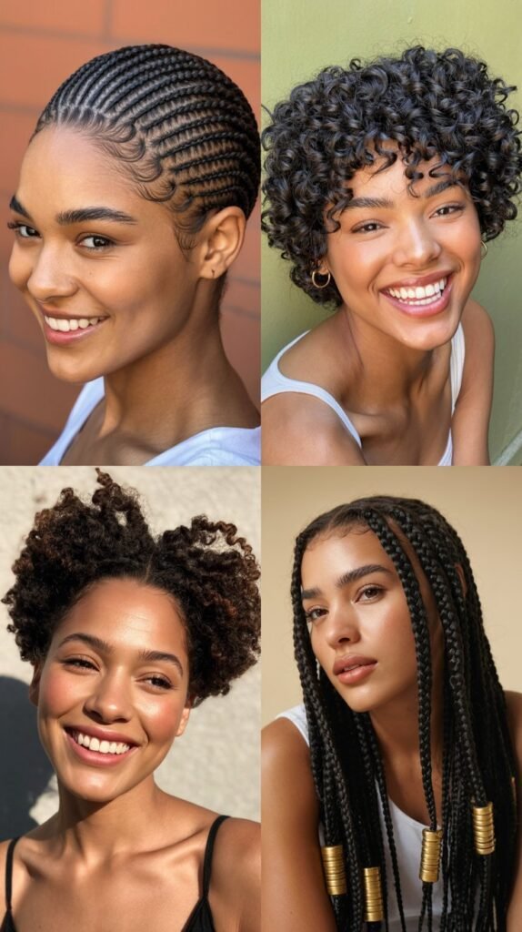 Basket Weave Cornrows