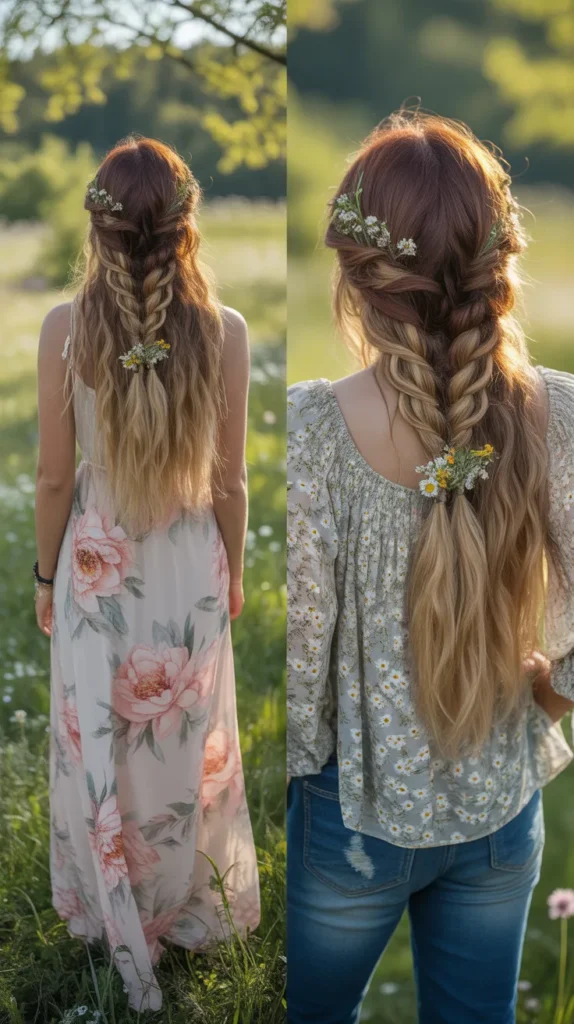 Boho Fishtail Braid