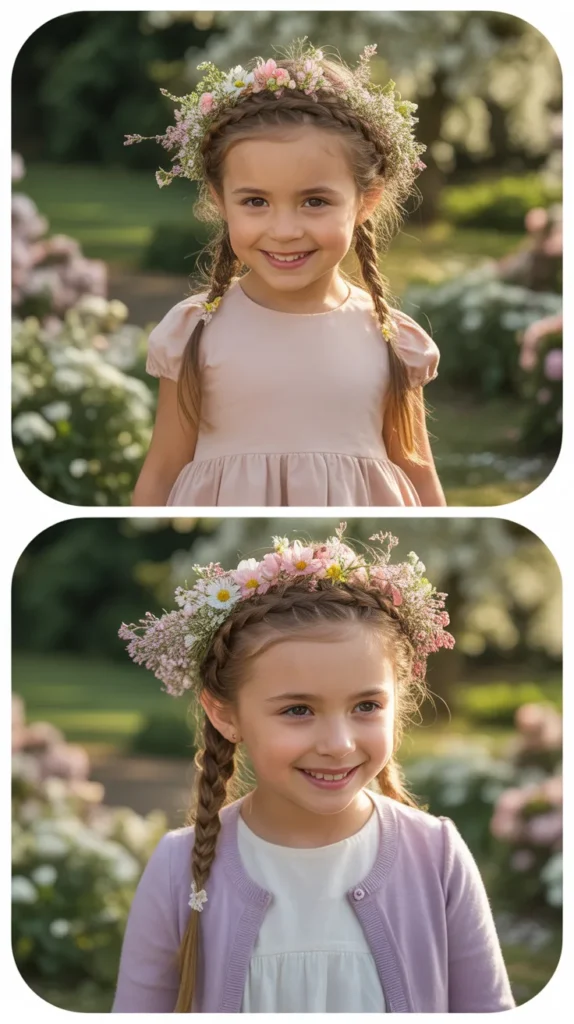 Floral Crown Braids