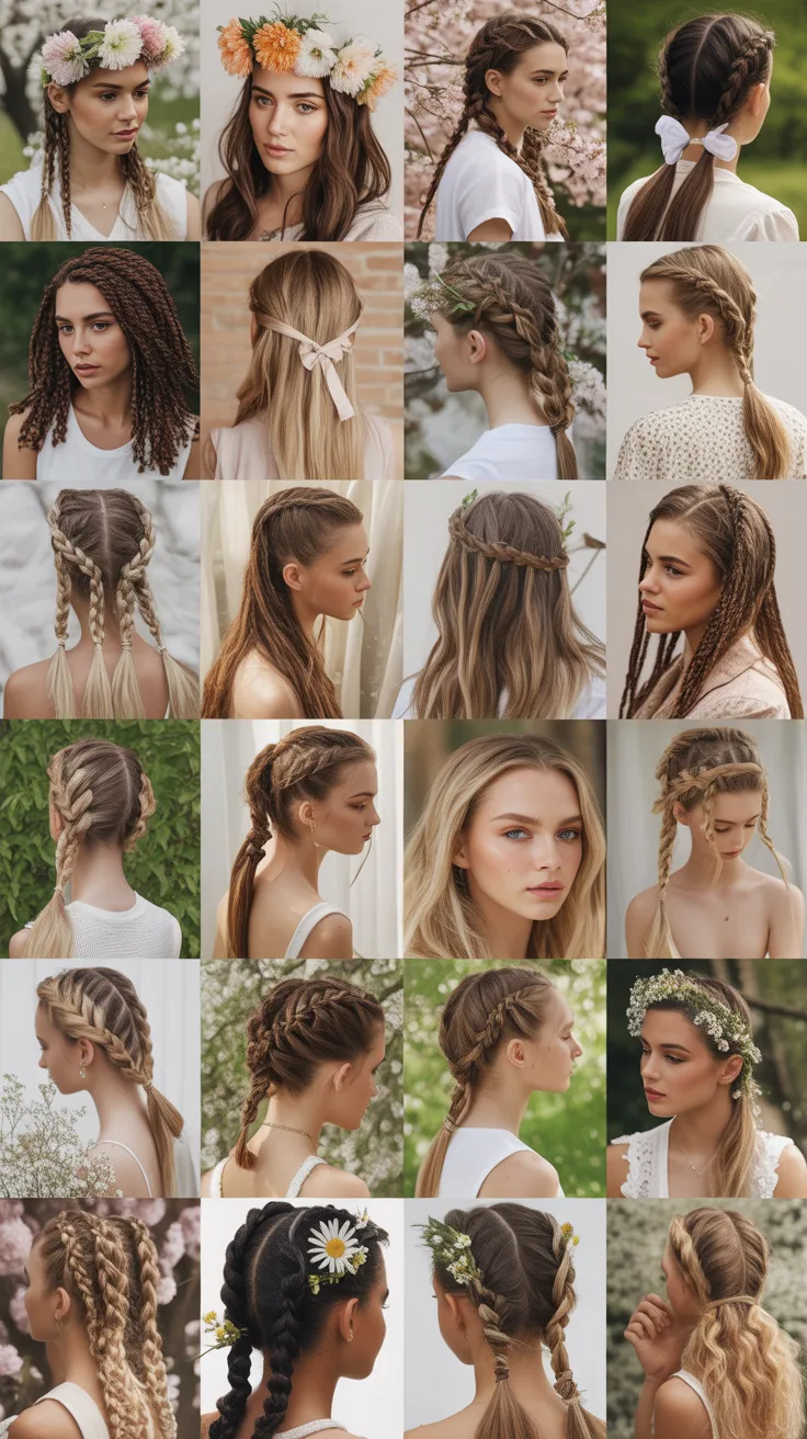 30 Cute Spring Braid Hairstyles You'll Love