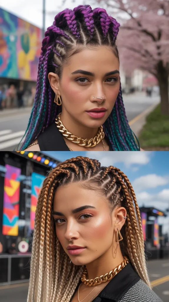 Braided Faux Hawk