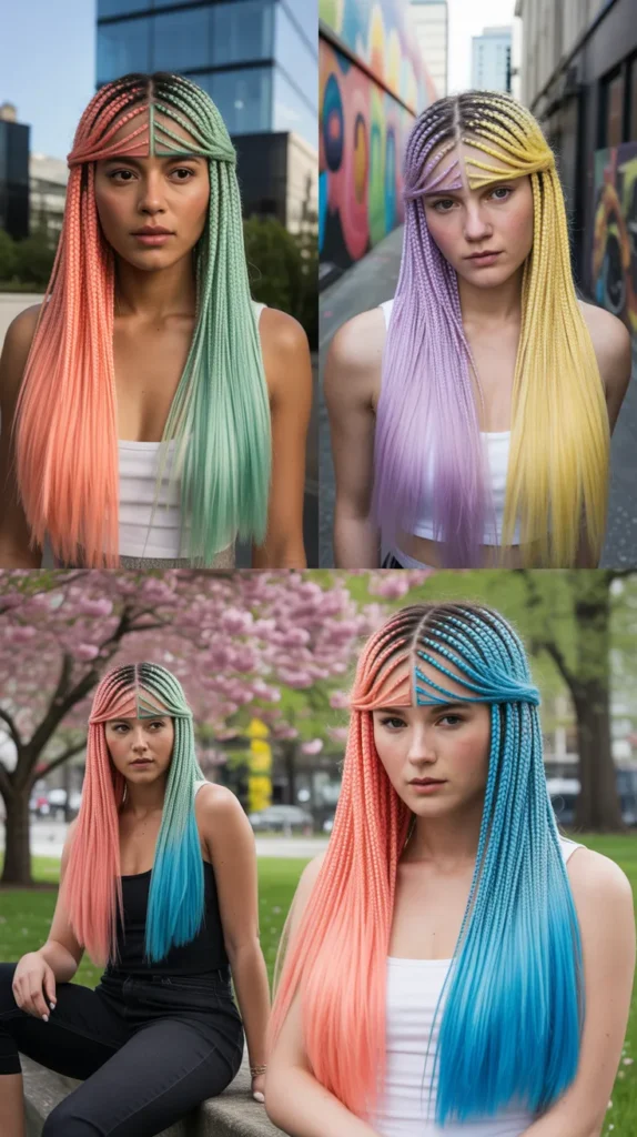 Triangle Part Braids