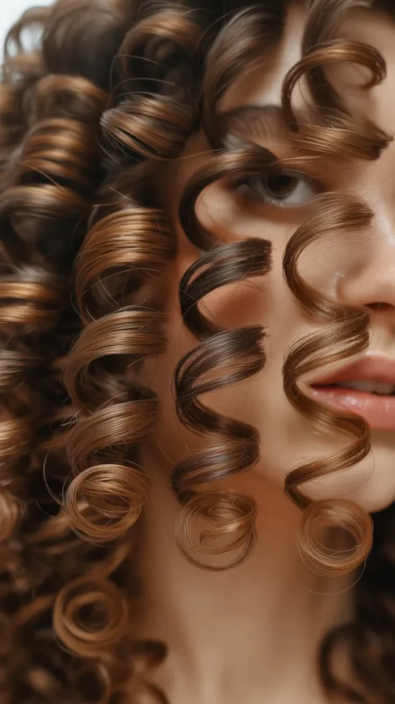 🌟 Defined Spiral Curls
