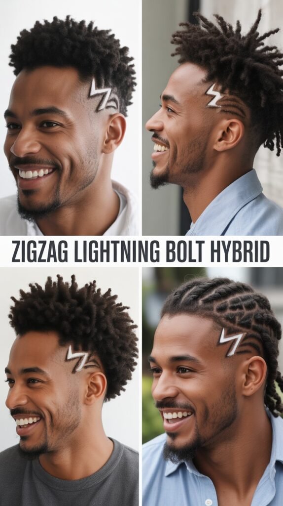 Zigzag Lightning Bolt Hybrid