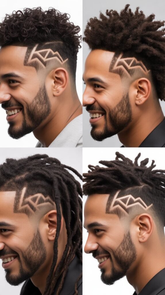 Geometric Zigzag Temple Design