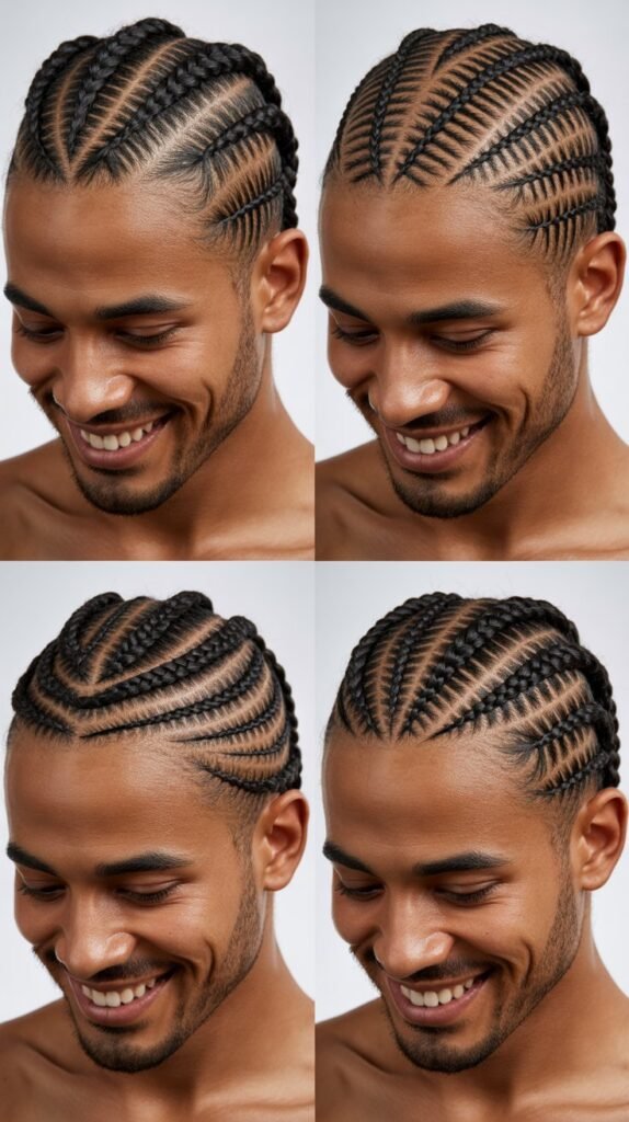 Ladder Braid Cornrows