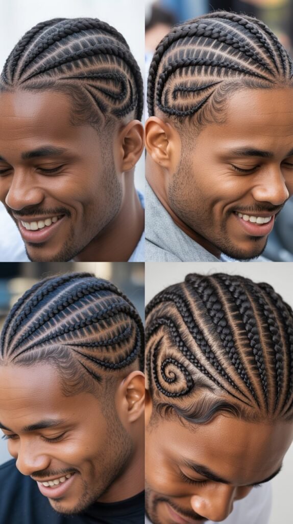 Geometric Cornrow Designs