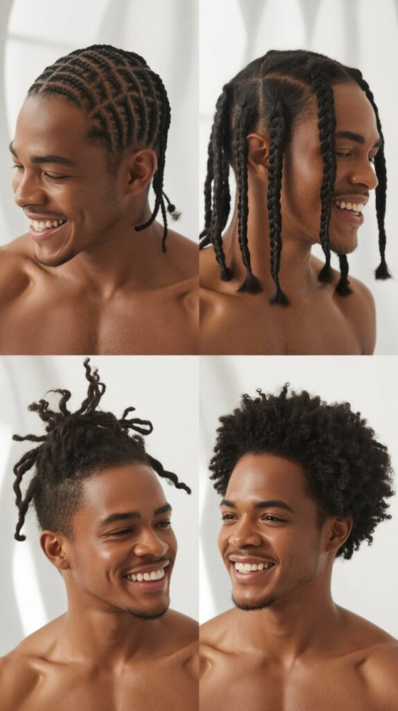 Ladder Braid Cornrows