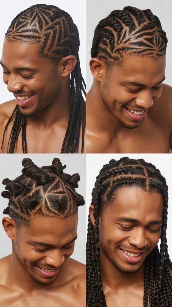 Thick Zigzag Statement Braid