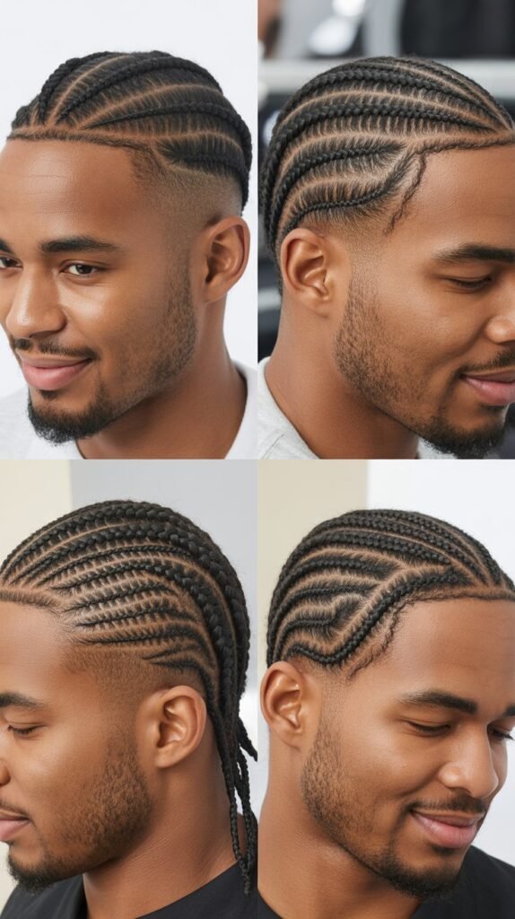 Feed-In Cornrow Technique