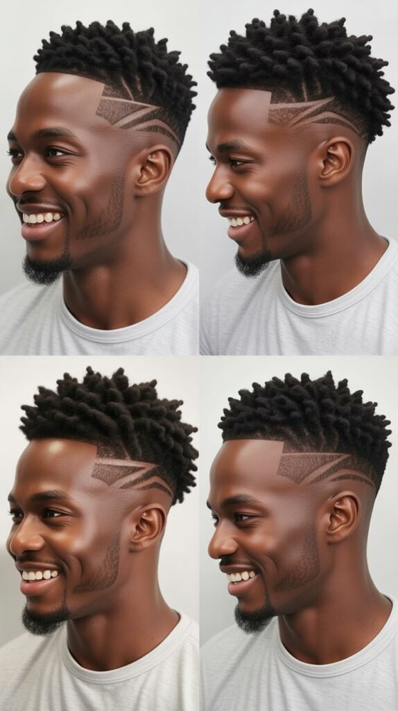 Zigzag Taper with Line Design