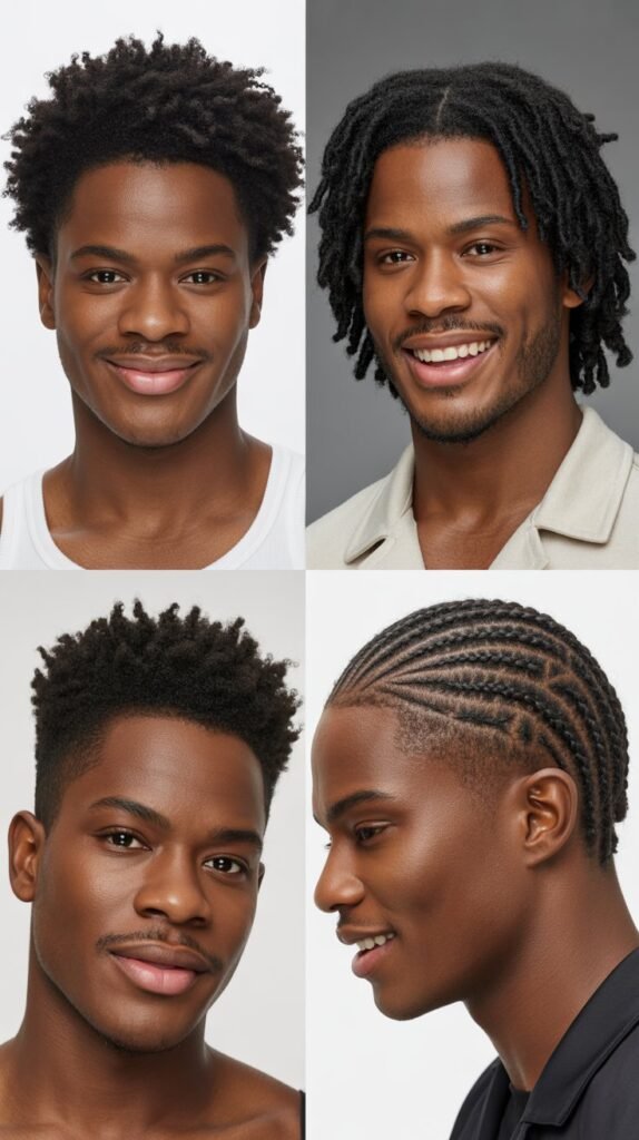 Lightning Bolt Cornrow Design