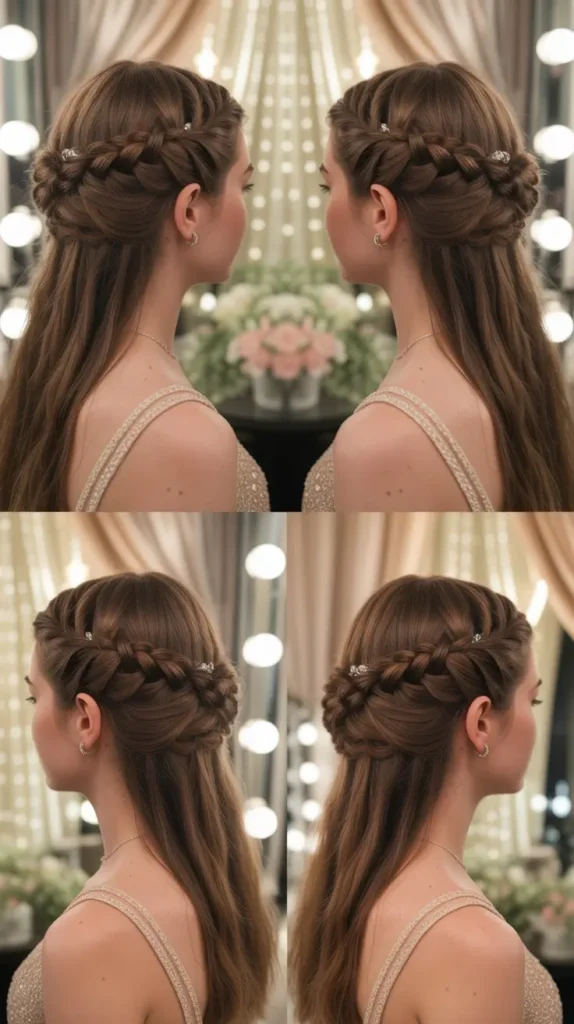 Dutch Braid Updo