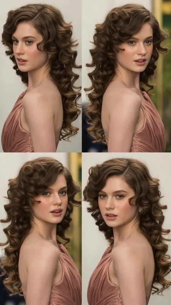 ✨ Glamorous Barrel Curls
