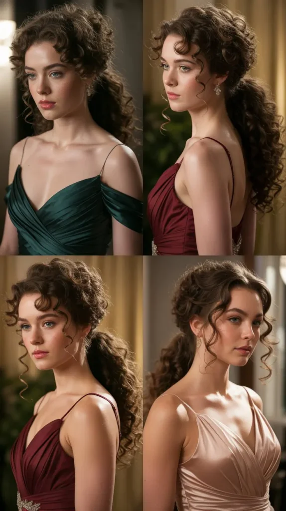 Voluminous Curly Ponytail