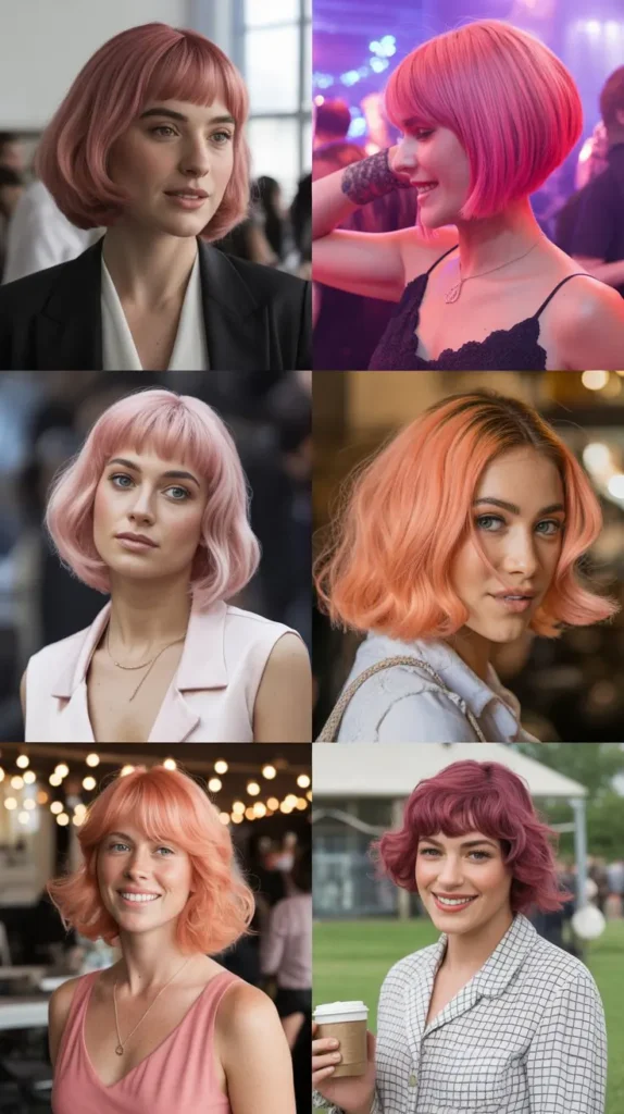 Pink Bob Wigs for Every Occasion
