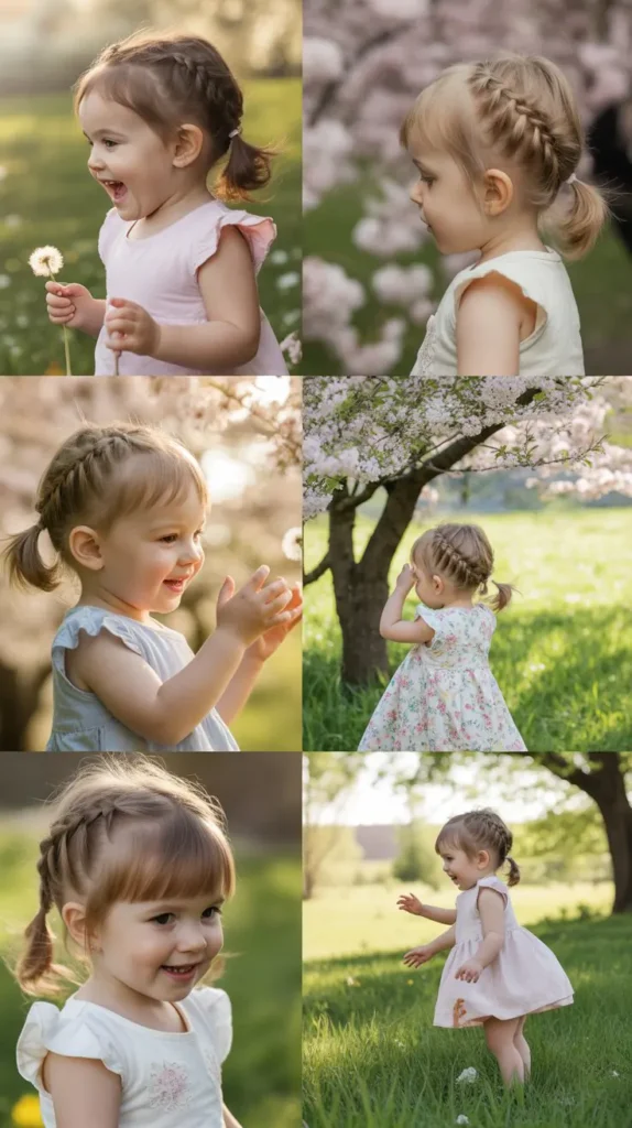 Side Ponytail with Braid Detail