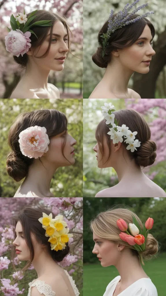 Floral Accessory Updo