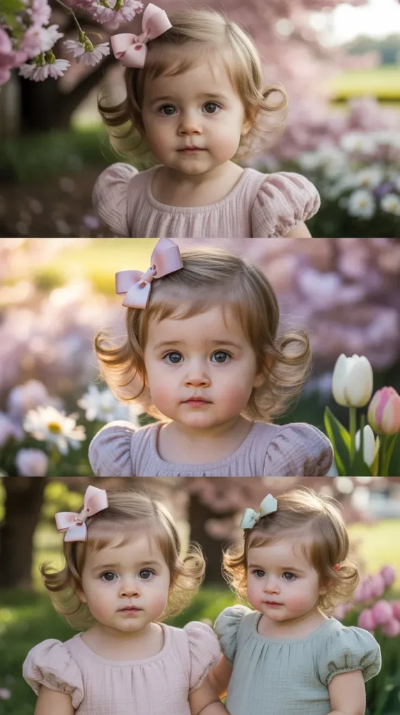  Half-Up Bow Hairstyle