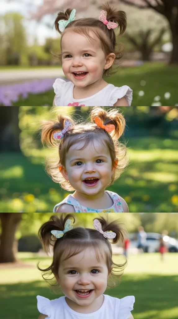  Springtime Space Buns