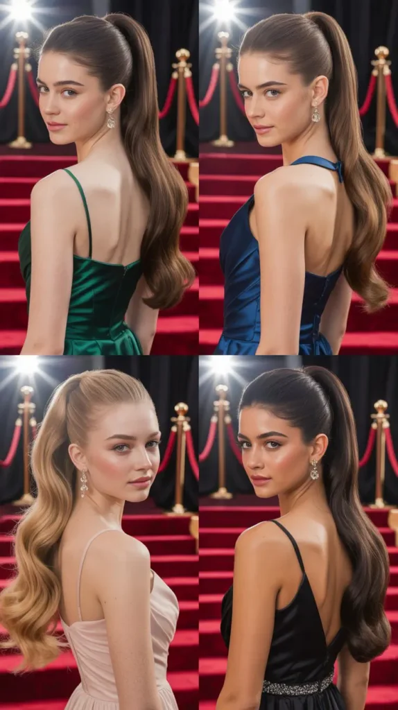  Classic Sleek High Ponytail