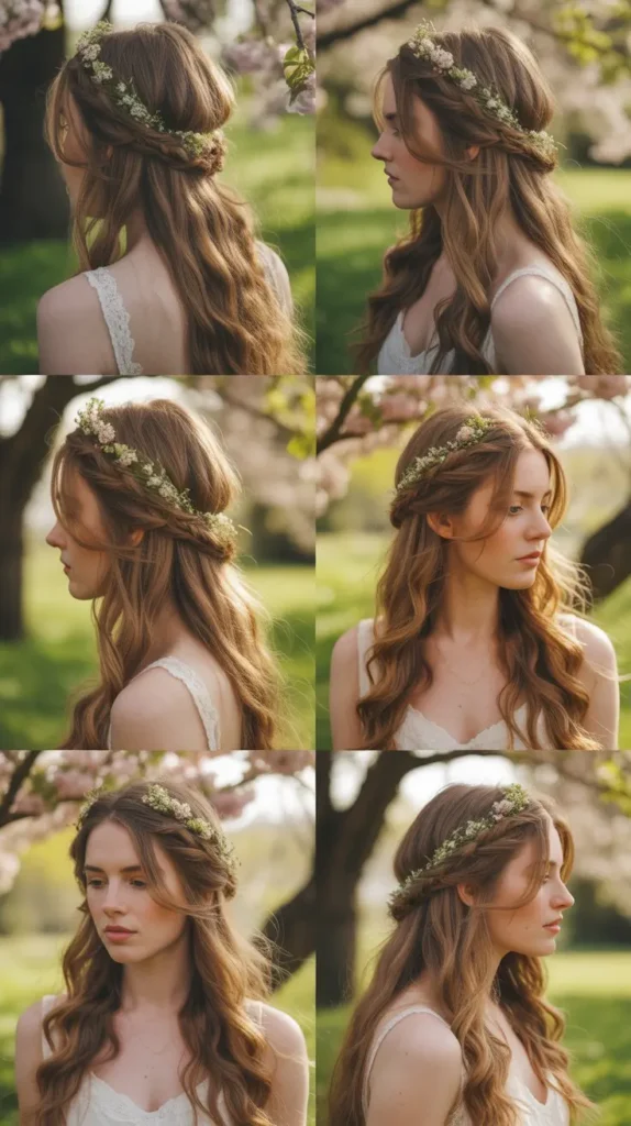 Braided Half-Up Crown