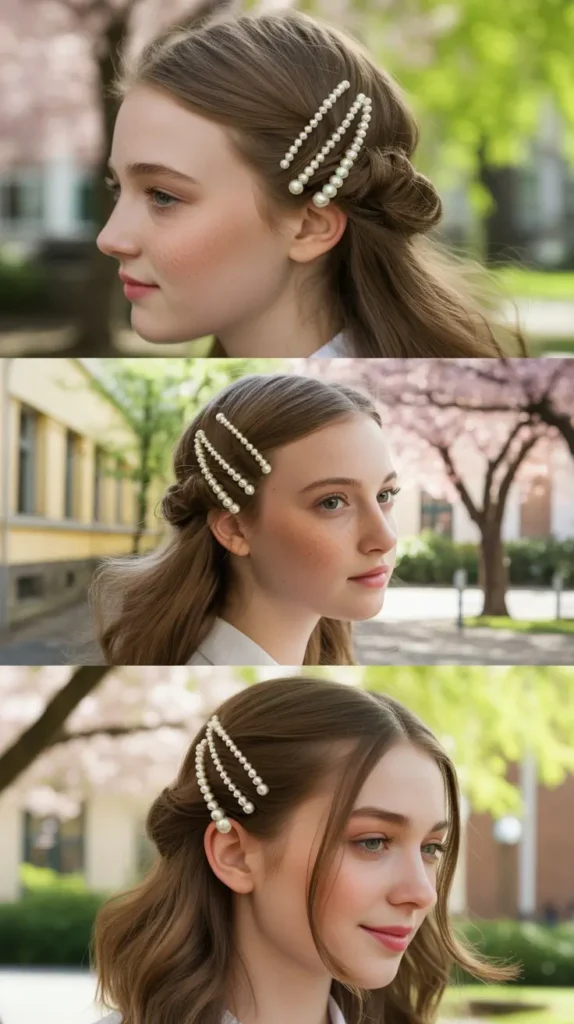 Twisted Half-Up Style