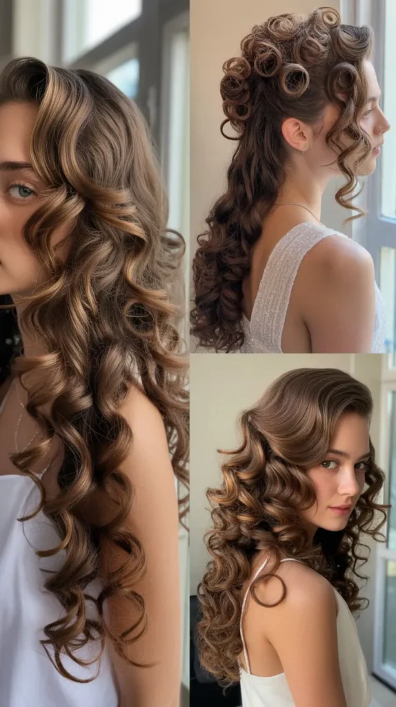 Defined Spiral Curls