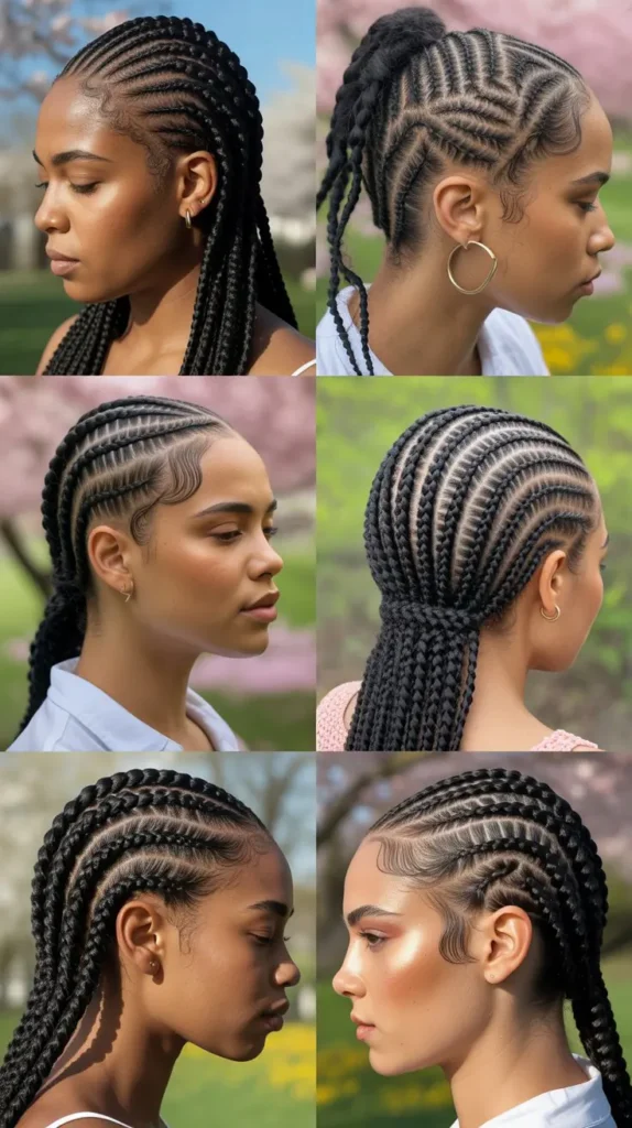 Spring Feed-In Cornrows