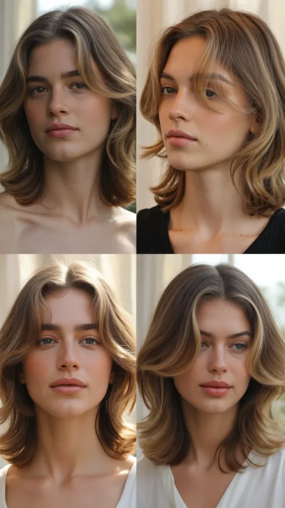 Wispy Face-Framing Layers