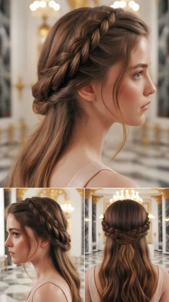  Twisted Rope Braid Updo