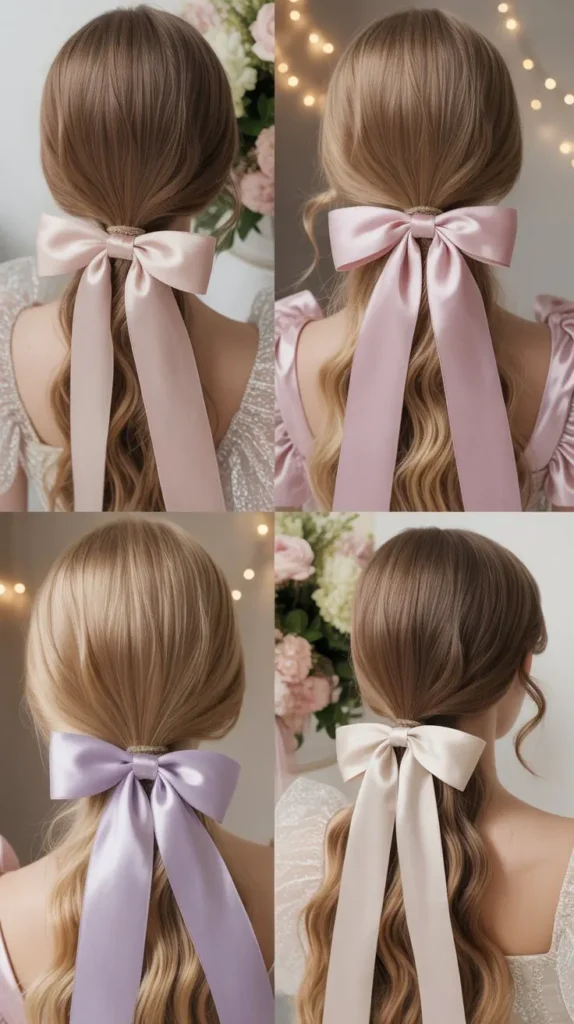 Bow-Tied Ponytail