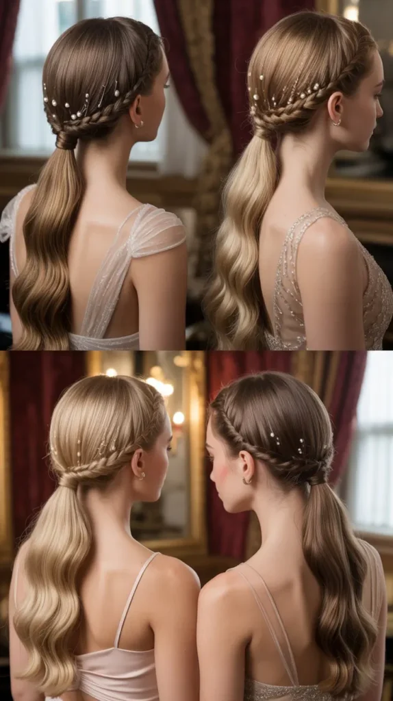 Braided Wrap Ponytail